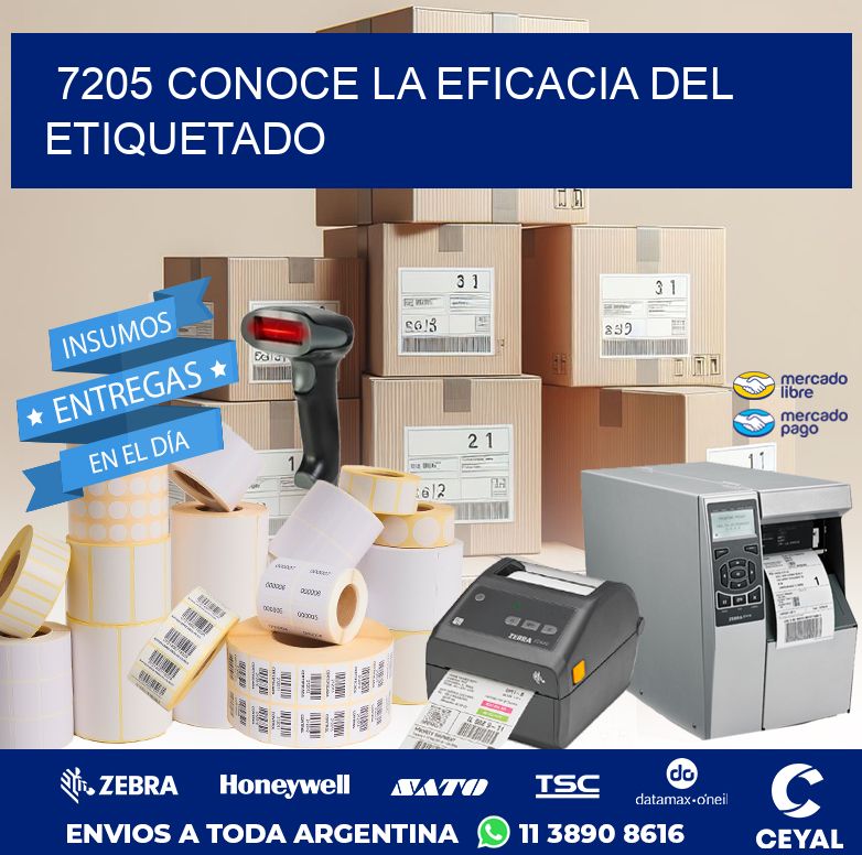 7205 CONOCE LA EFICACIA DEL ETIQUETADO