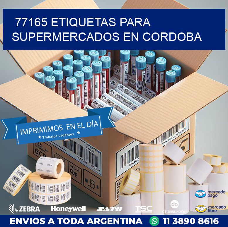 77165 ETIQUETAS PARA SUPERMERCADOS EN CORDOBA