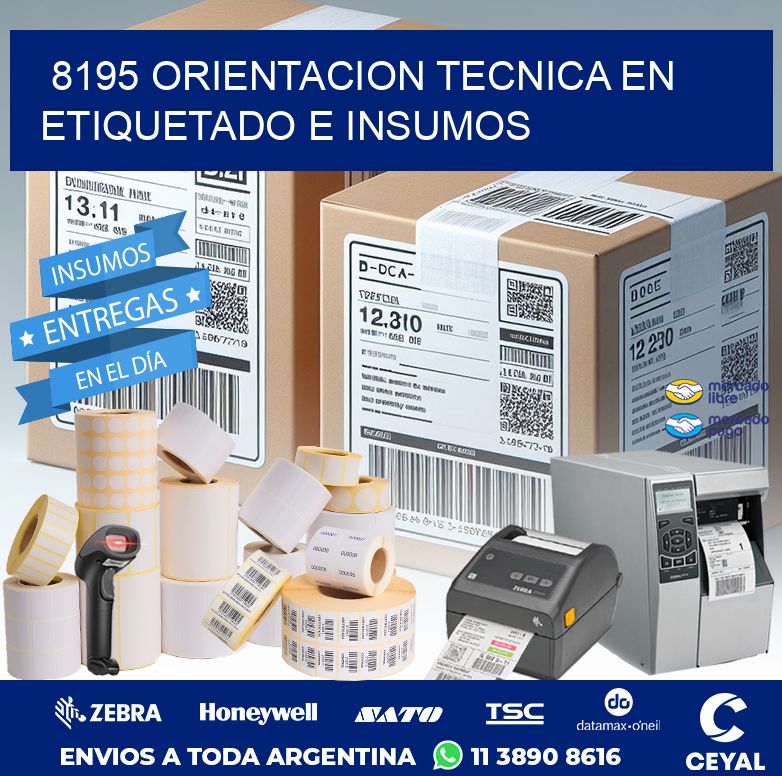 8195 ORIENTACION TECNICA EN ETIQUETADO E INSUMOS