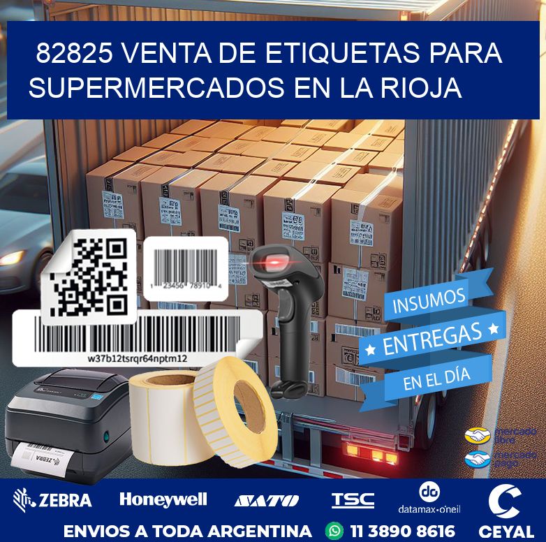 82825 VENTA DE ETIQUETAS PARA SUPERMERCADOS EN LA RIOJA
