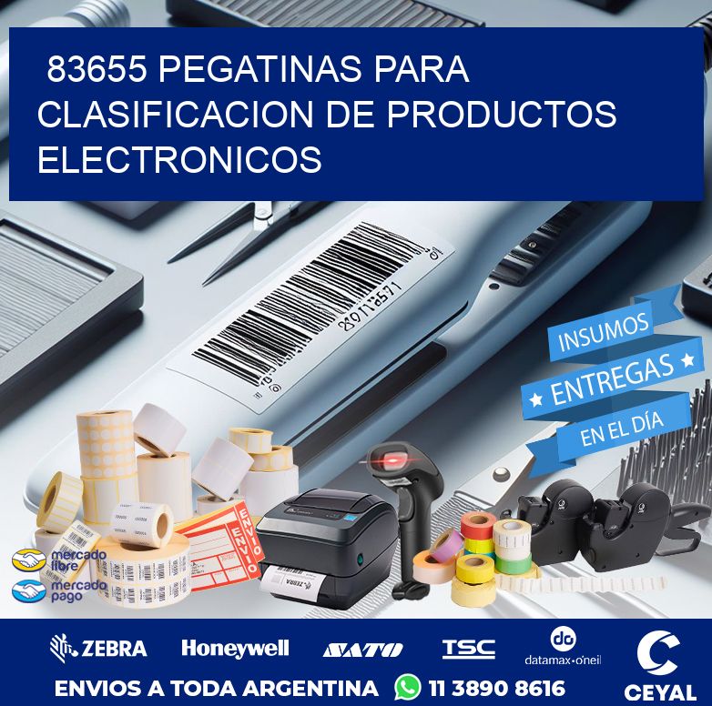 83655 PEGATINAS PARA CLASIFICACION DE PRODUCTOS ELECTRONICOS