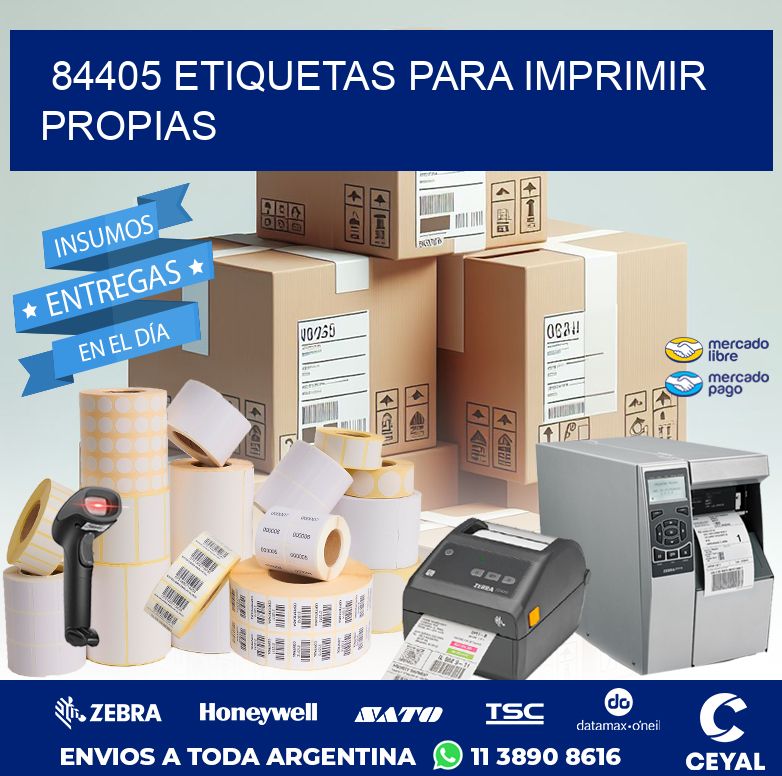 84405 ETIQUETAS PARA IMPRIMIR PROPIAS