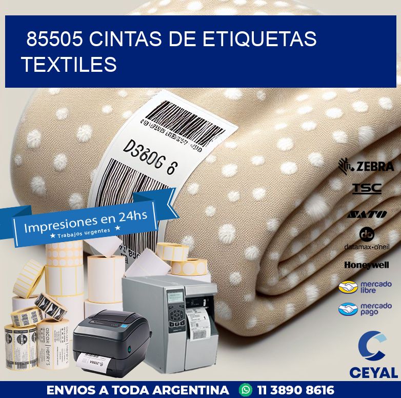 85505 CINTAS DE ETIQUETAS TEXTILES
