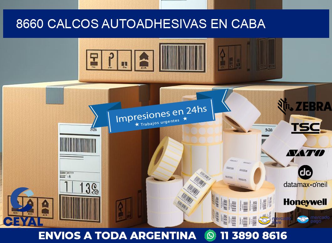 8660 CALCOS AUTOADHESIVAS EN CABA