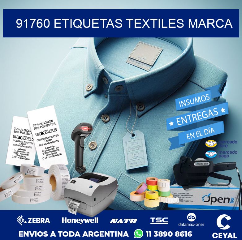 91760 ETIQUETAS TEXTILES MARCA