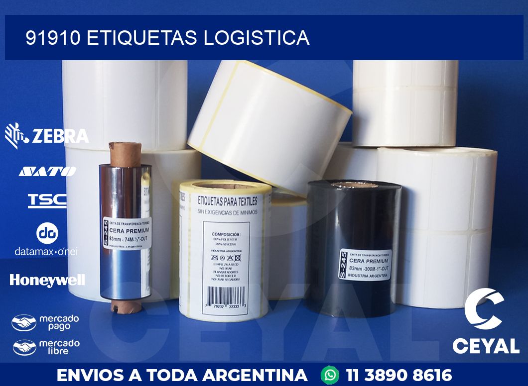 91910 ETIQUETAS LOGISTICA