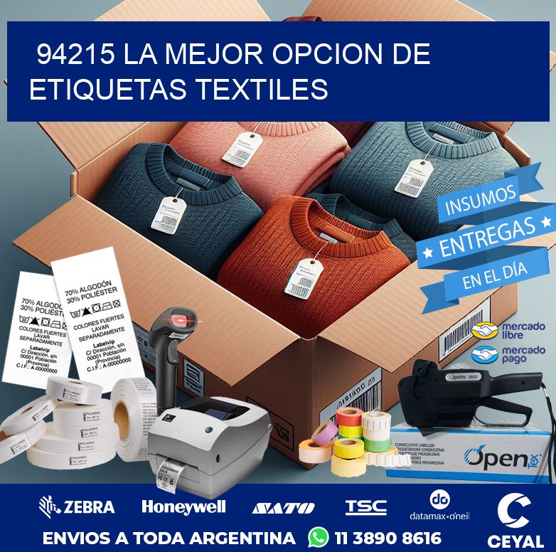 94215 LA MEJOR OPCION DE ETIQUETAS TEXTILES