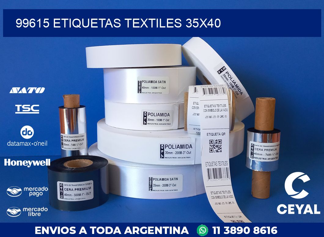 99615 ETIQUETAS TEXTILES 35X40