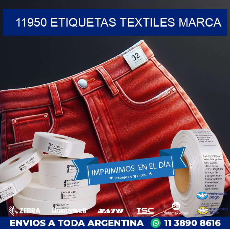 11950 ETIQUETAS TEXTILES MARCA