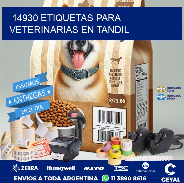 14930 ETIQUETAS PARA VETERINARIAS EN TANDIL