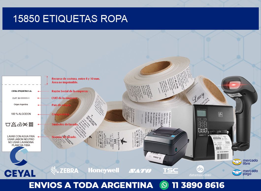 15850 ETIQUETAS ROPA