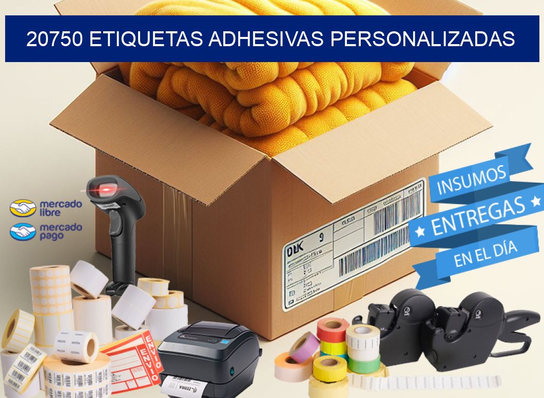 20750 etiquetas adhesivas personalizadas