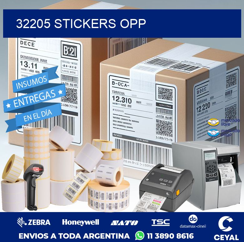 32205 STICKERS OPP