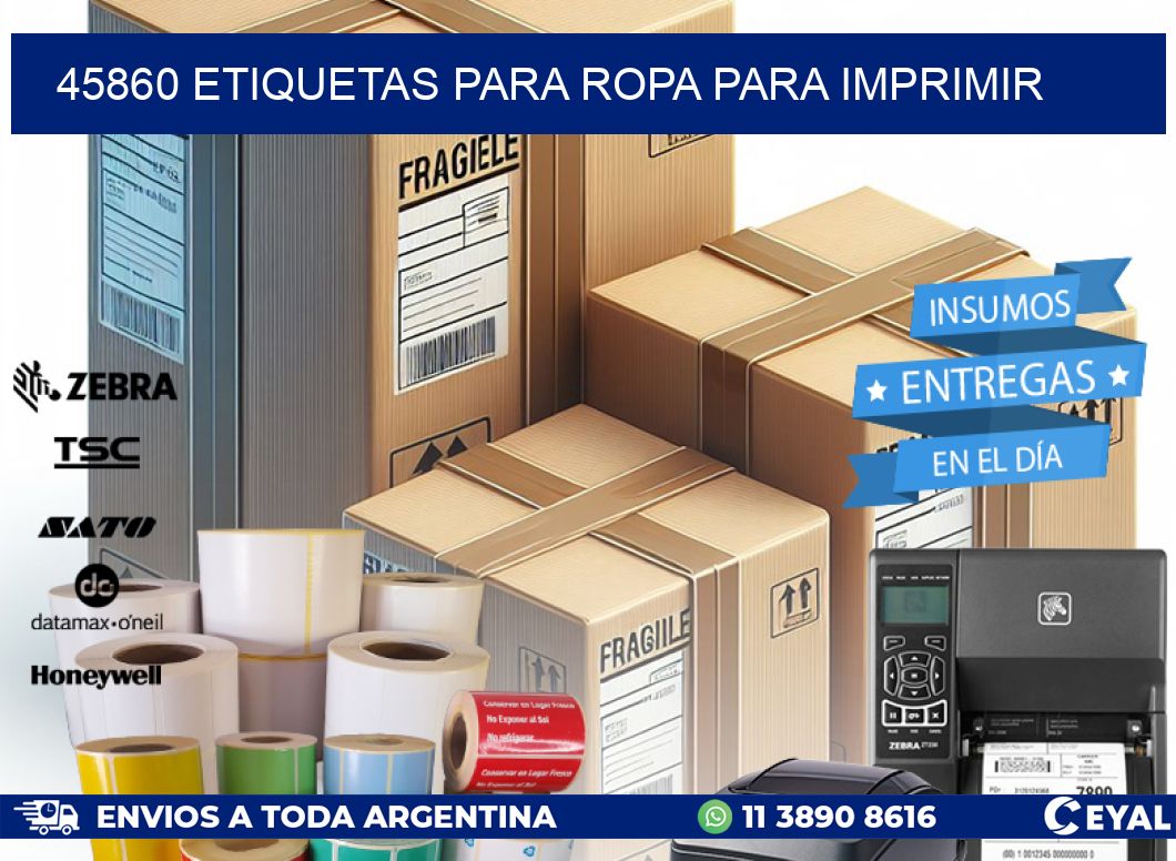 45860 ETIQUETAS PARA ROPA PARA IMPRIMIR