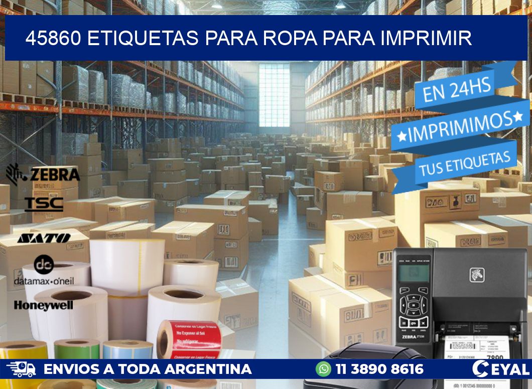 45860 ETIQUETAS PARA ROPA PARA IMPRIMIR