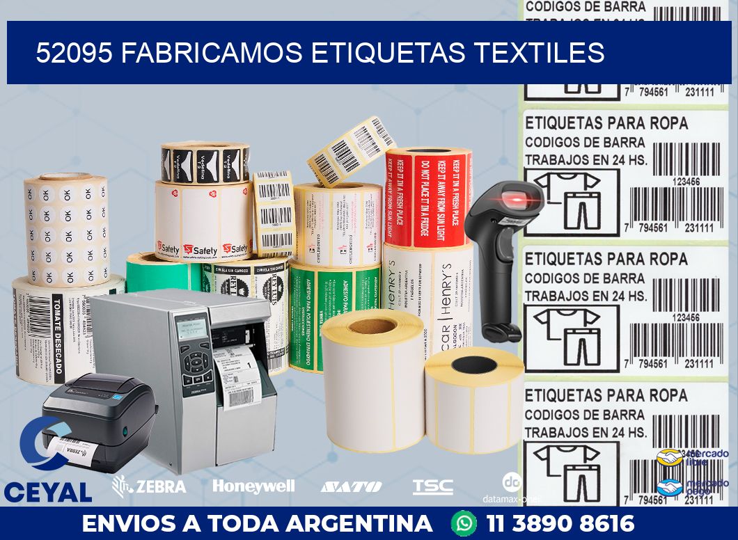 52095 FABRICAMOS ETIQUETAS TEXTILES