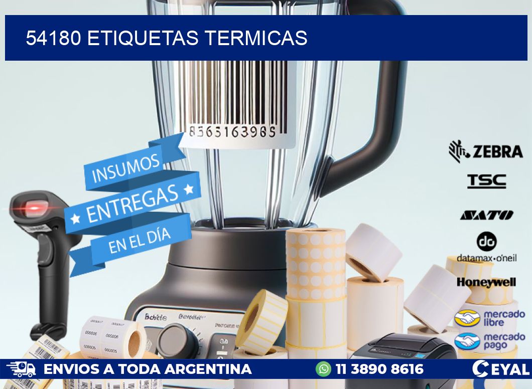 54180 ETIQUETAS TERMICAS