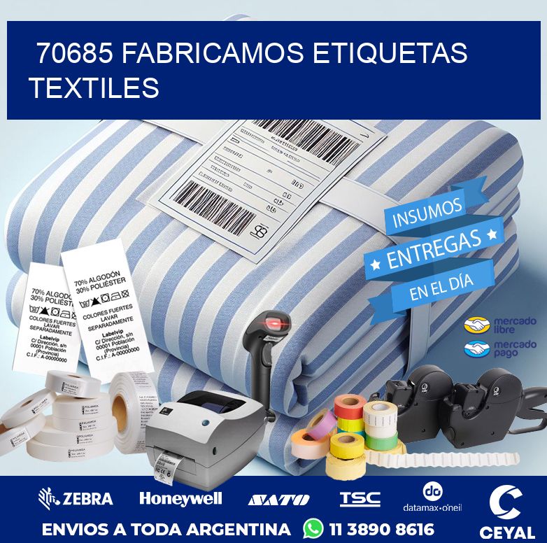 70685 FABRICAMOS ETIQUETAS TEXTILES