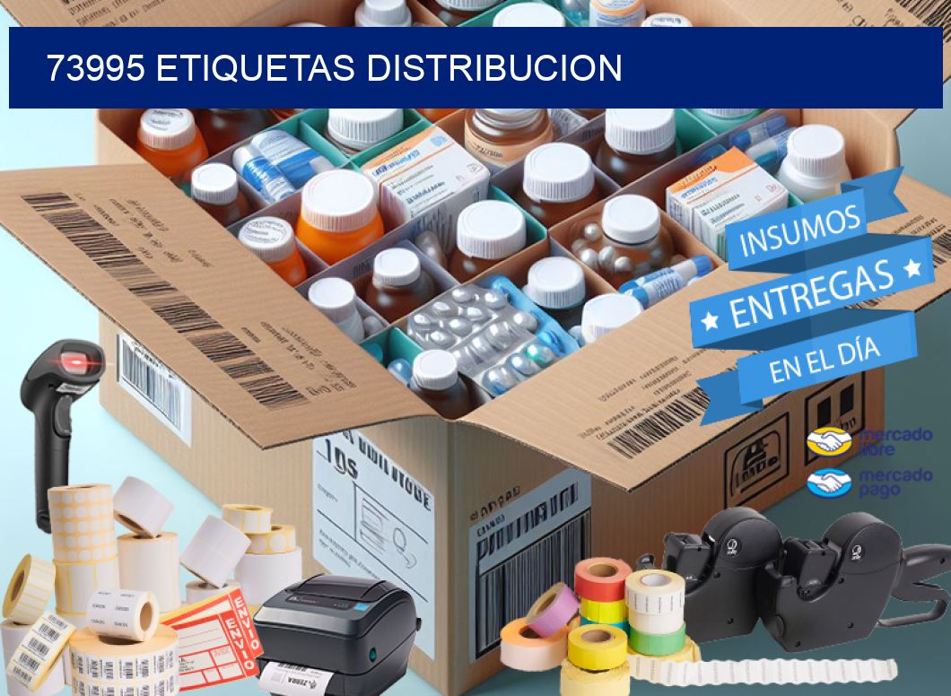 73995 etiquetas distribucion