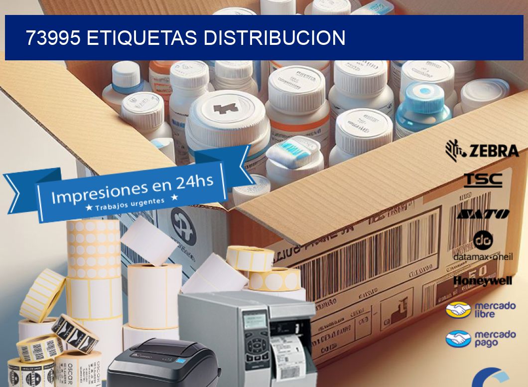 73995 etiquetas distribucion