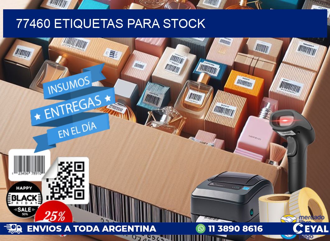 77460 ETIQUETAS PARA STOCK