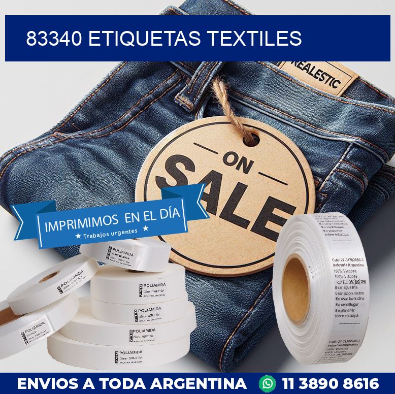 83340 ETIQUETAS TEXTILES
