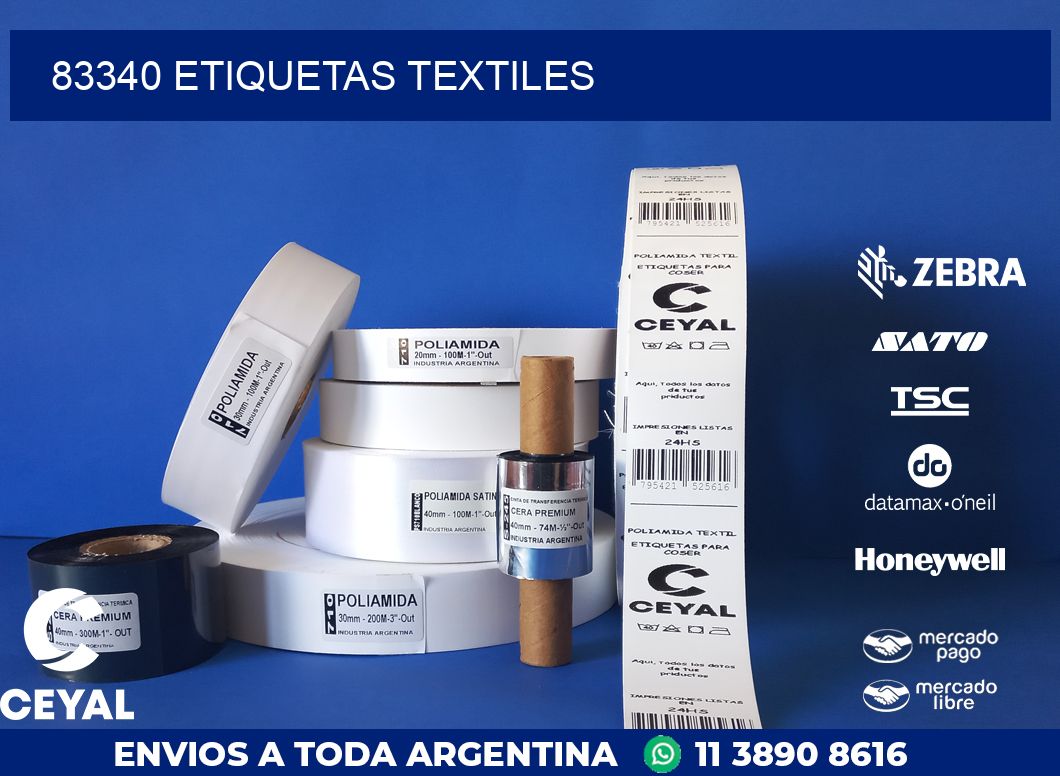 83340 ETIQUETAS TEXTILES