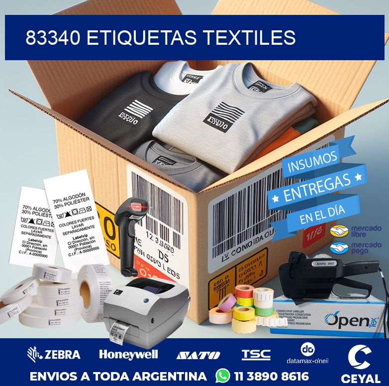 83340 ETIQUETAS TEXTILES