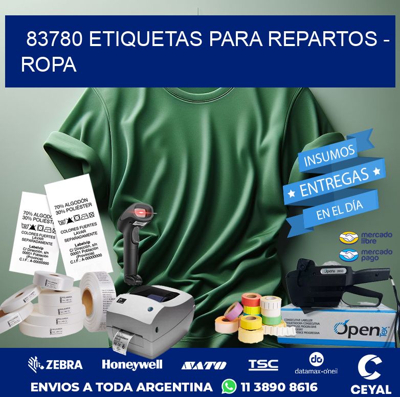 83780 ETIQUETAS PARA REPARTOS – ROPA