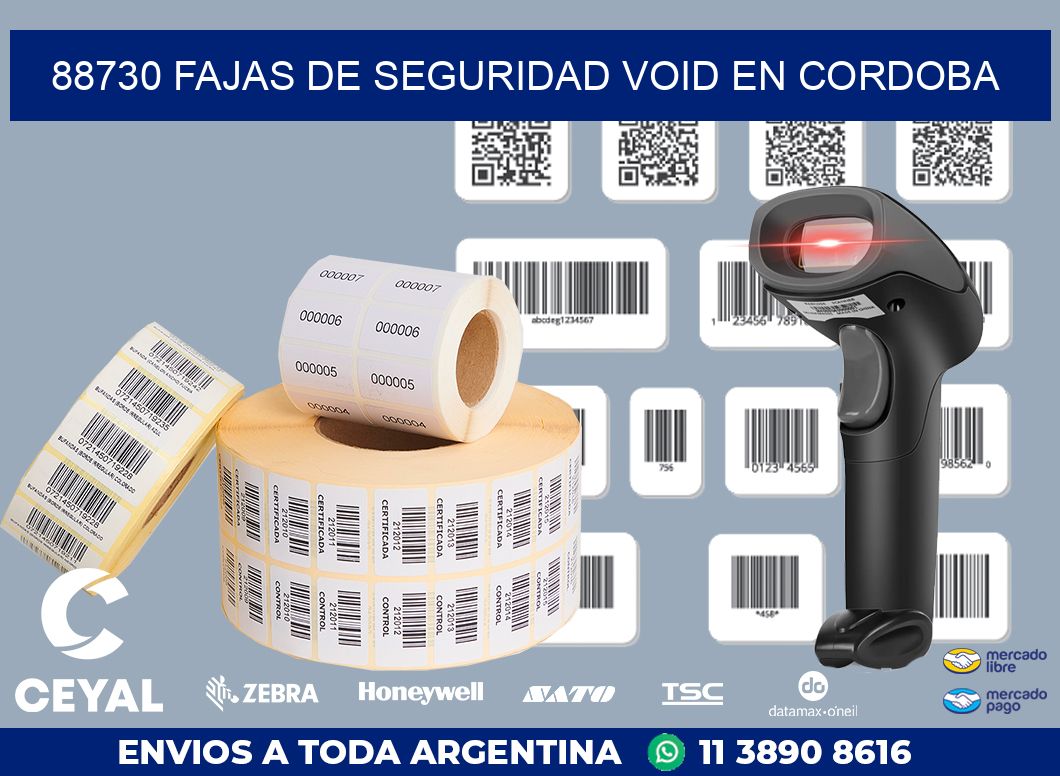88730 FAJAS DE SEGURIDAD VOID EN CORDOBA
