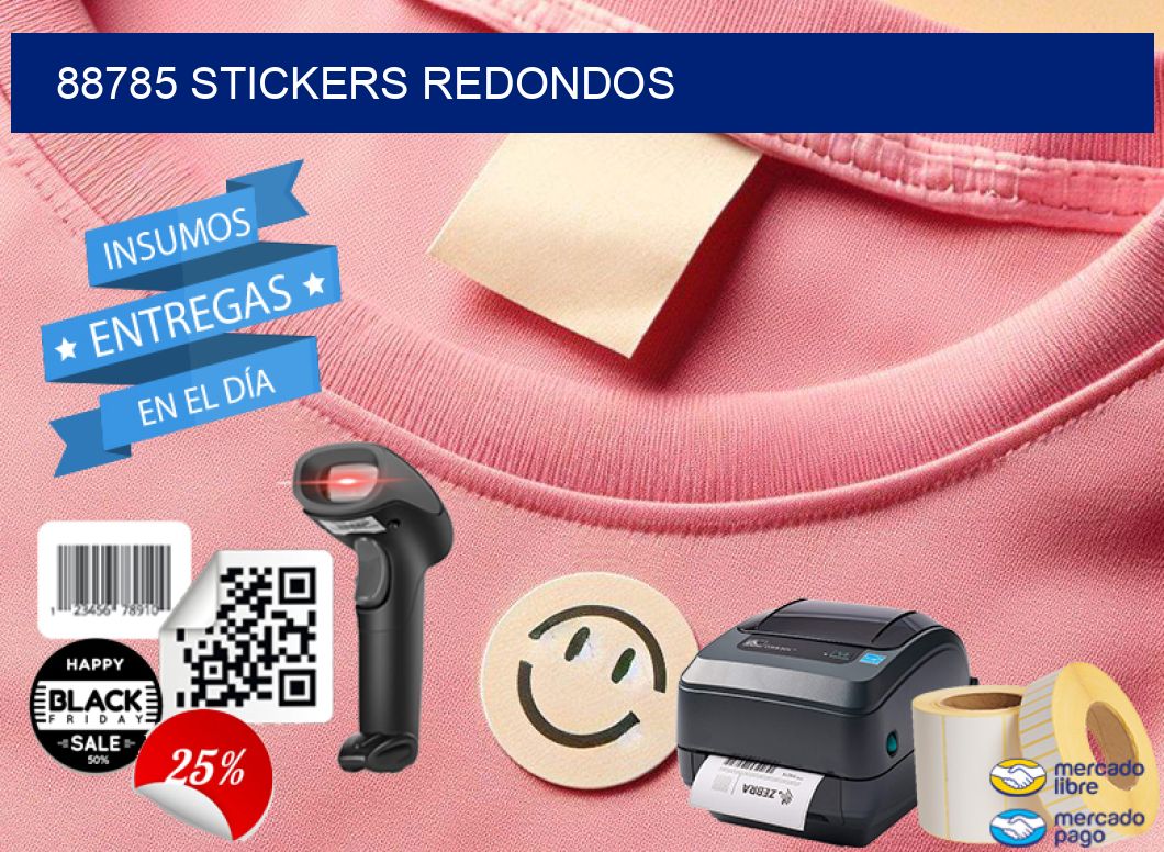 88785 STICKERS REDONDOS