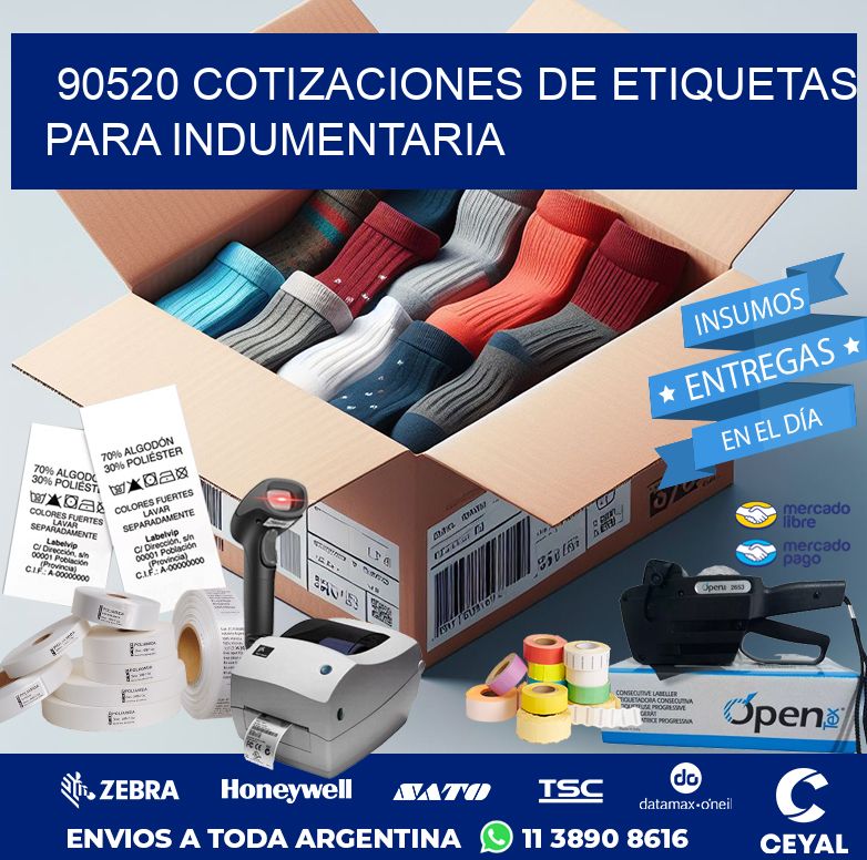 90520 COTIZACIONES DE ETIQUETAS PARA INDUMENTARIA