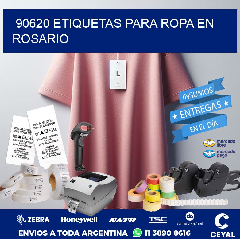 90620 ETIQUETAS PARA ROPA EN ROSARIO