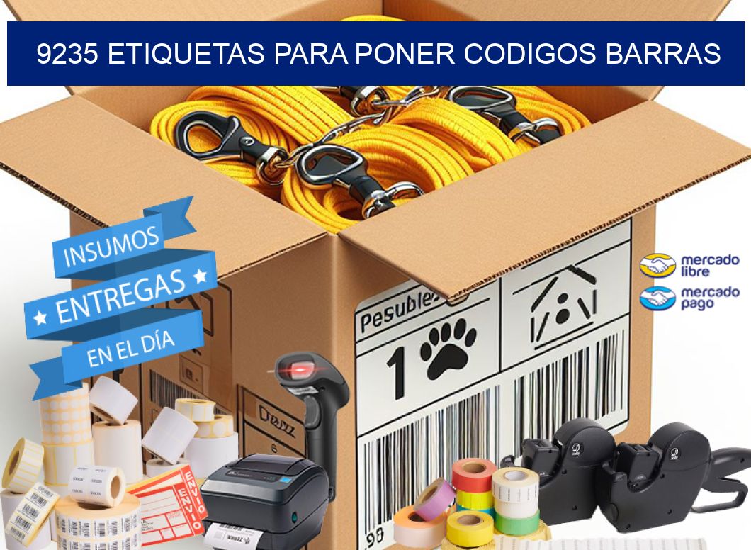 9235 ETIQUETAS PARA PONER CODIGOS BARRAS
