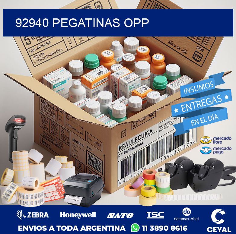 92940 PEGATINAS OPP