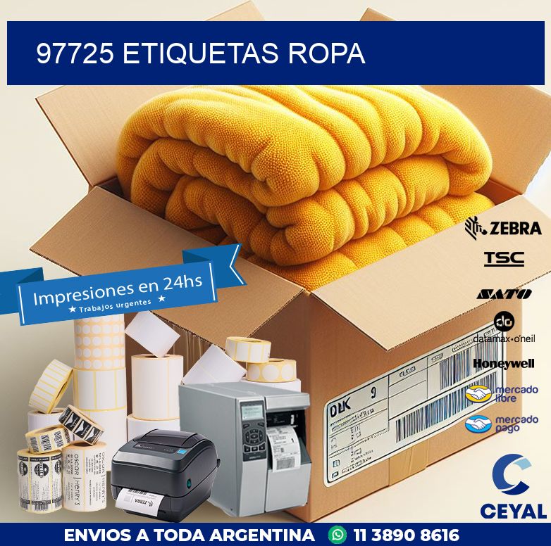 97725 ETIQUETAS ROPA