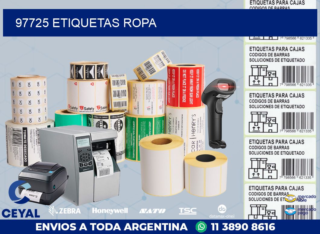 97725 ETIQUETAS ROPA