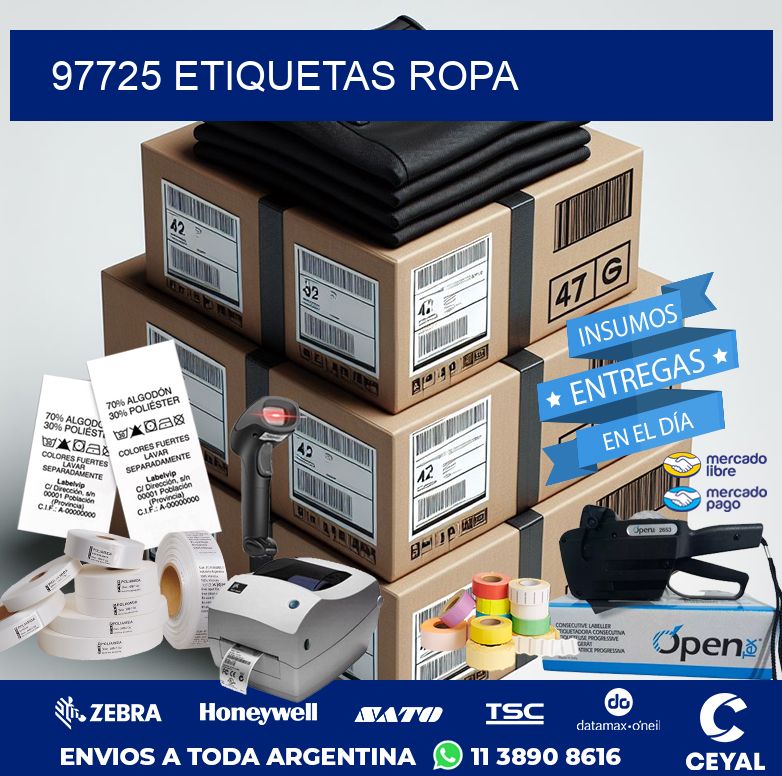 97725 ETIQUETAS ROPA