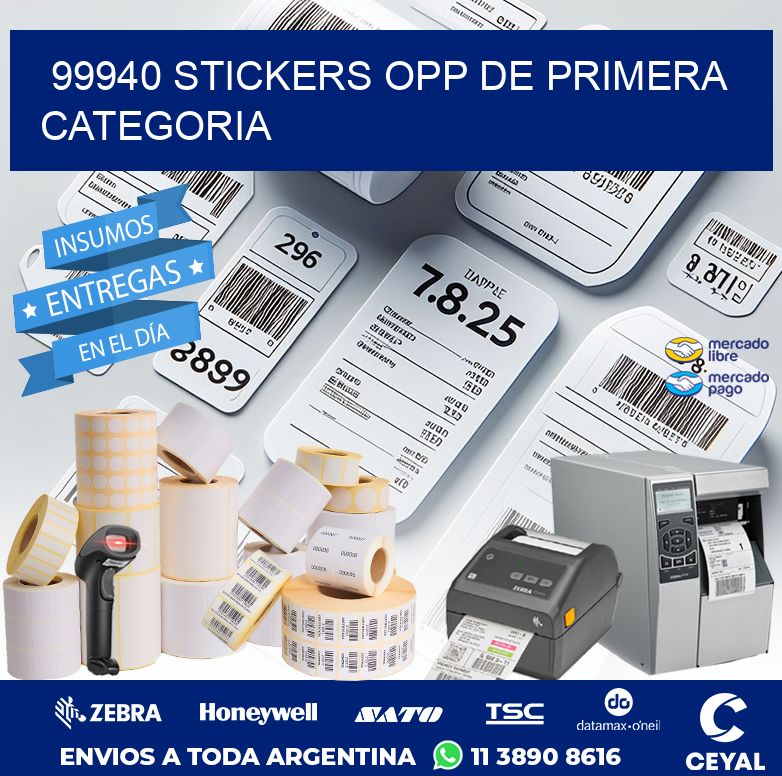 99940 STICKERS OPP DE PRIMERA CATEGORIA