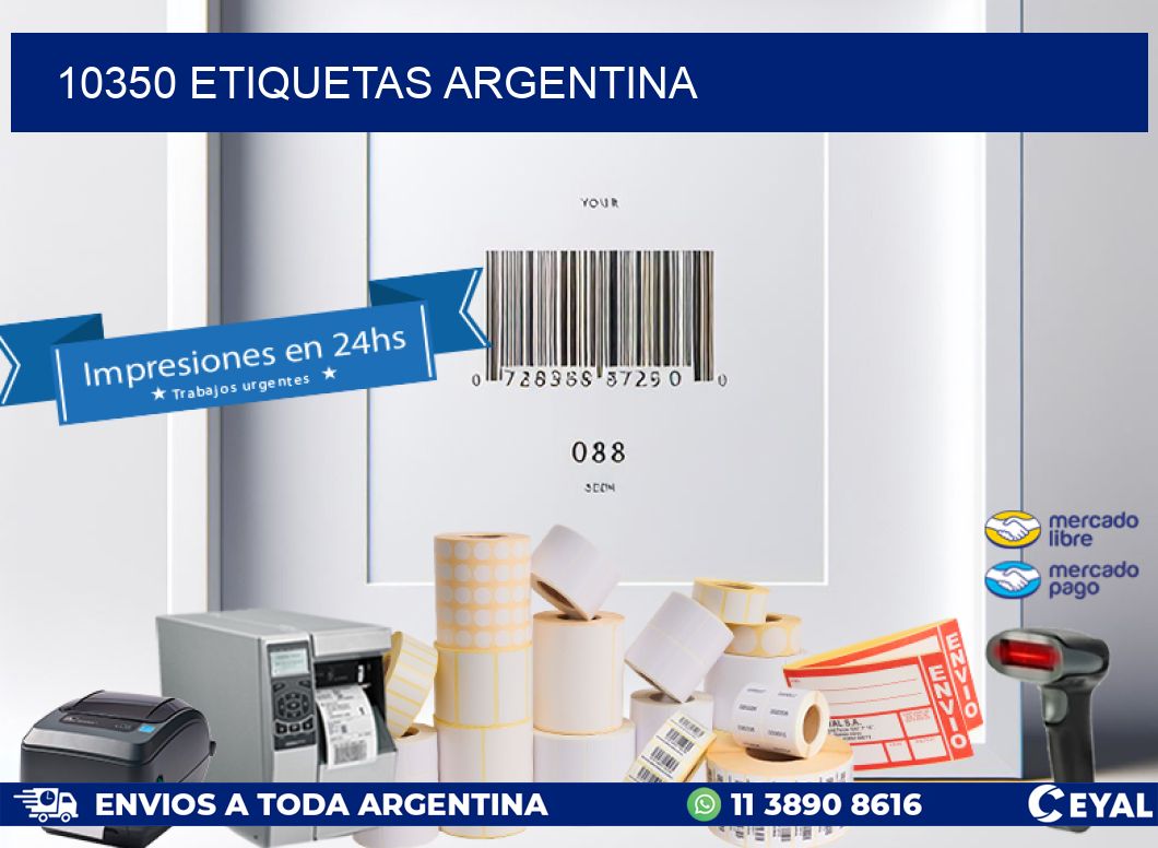 10350 ETIQUETAS ARGENTINA
