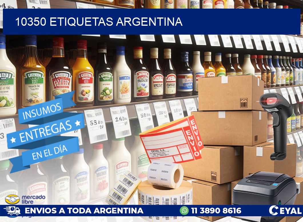 10350 ETIQUETAS ARGENTINA