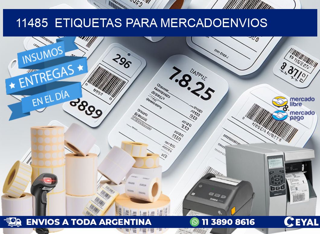 11485  ETIQUETAS PARA MERCADOENVIOS