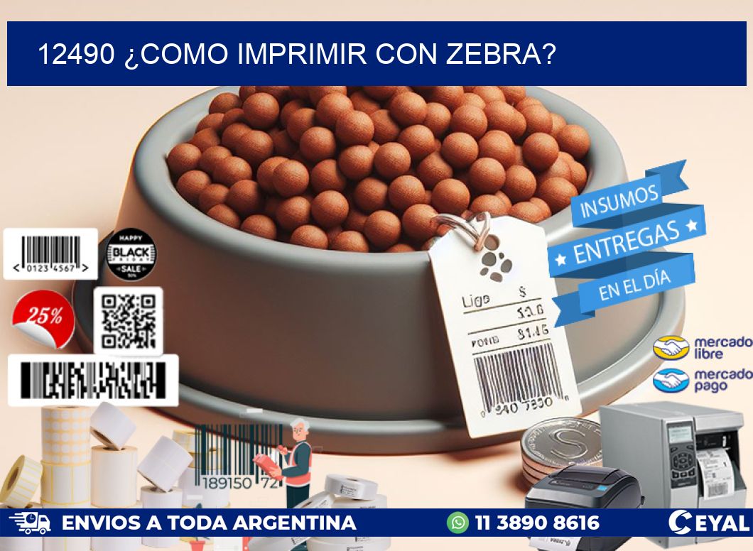 12490 ¿COMO IMPRIMIR CON ZEBRA?