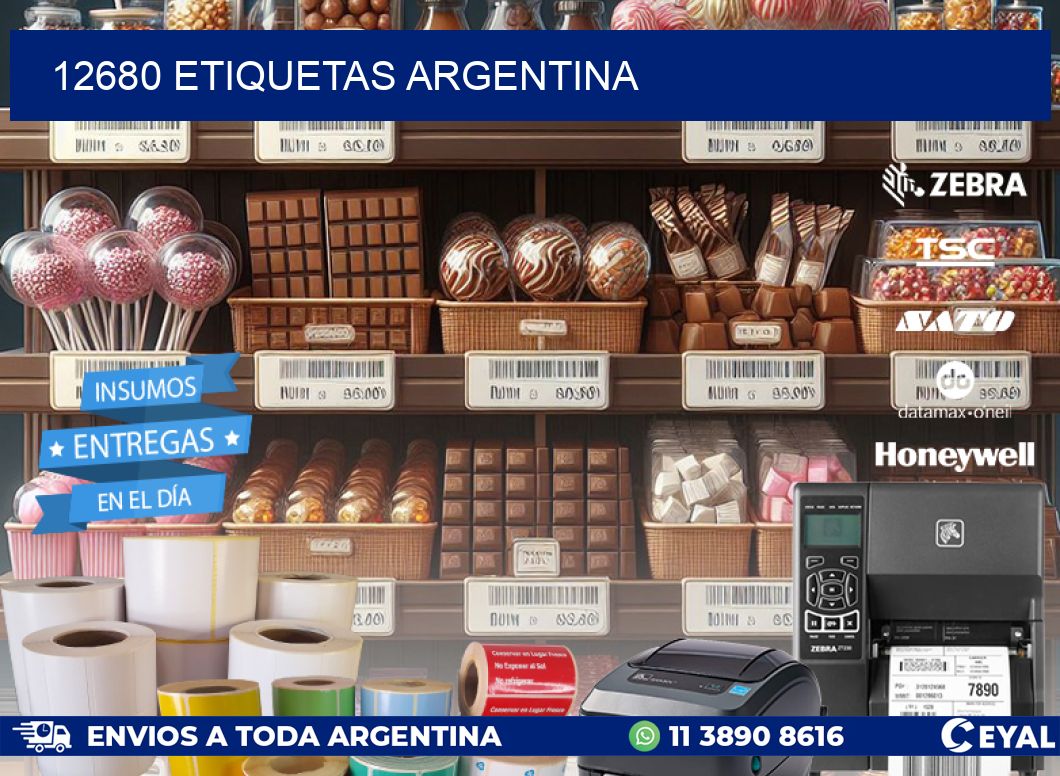 12680 ETIQUETAS ARGENTINA