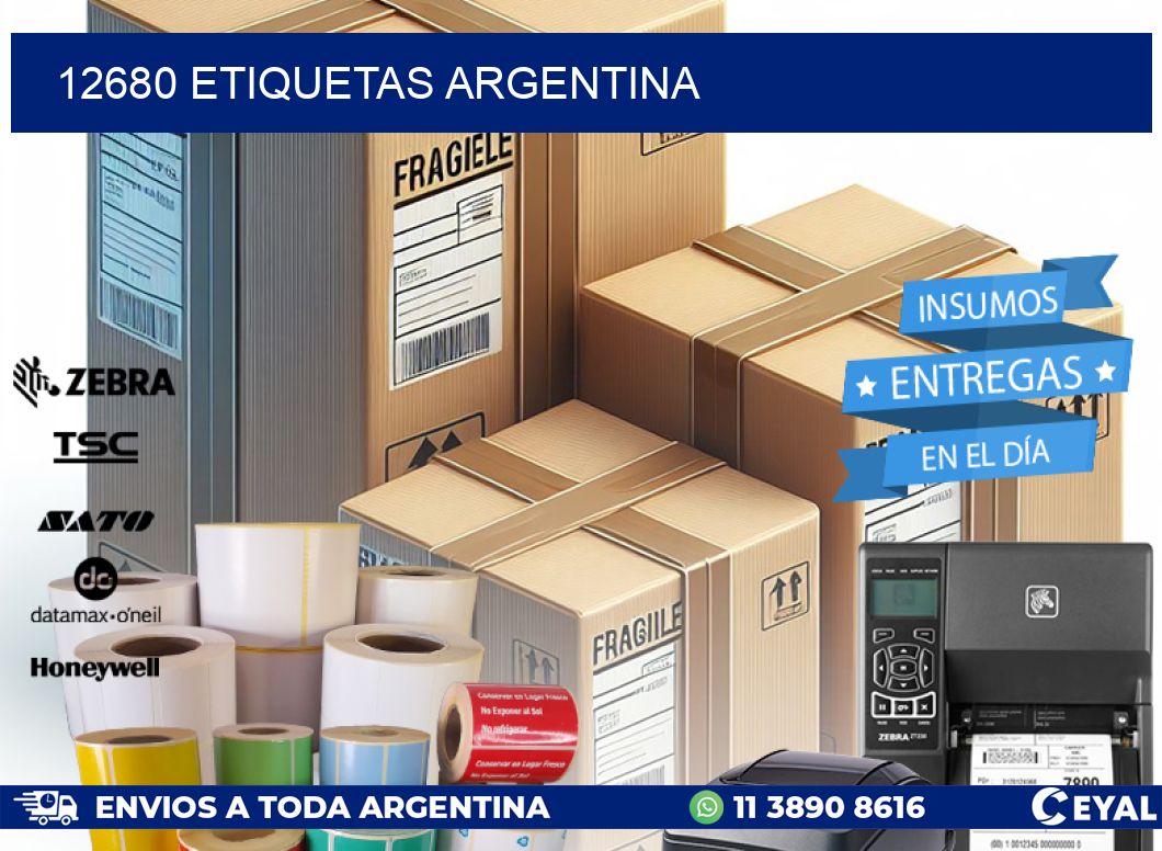 12680 ETIQUETAS ARGENTINA