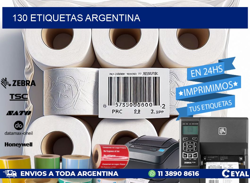 130 ETIQUETAS ARGENTINA