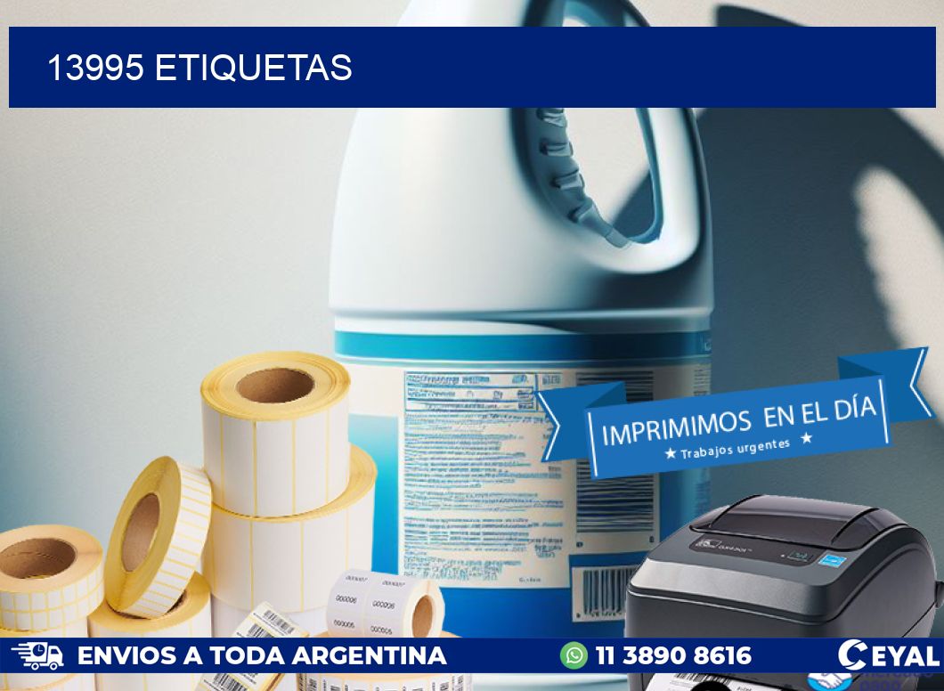 13995 ETIQUETAS