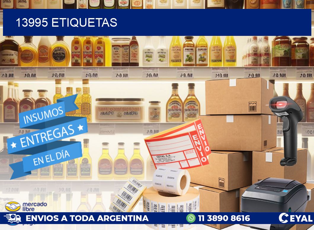 13995 ETIQUETAS