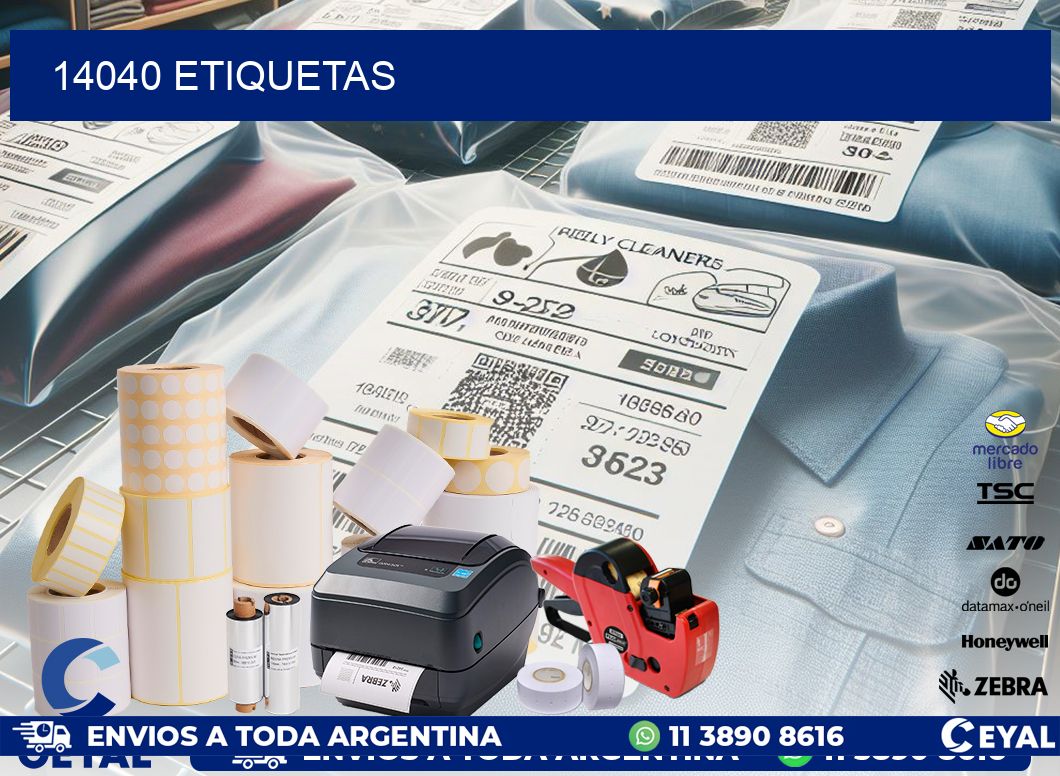 14040 ETIQUETAS