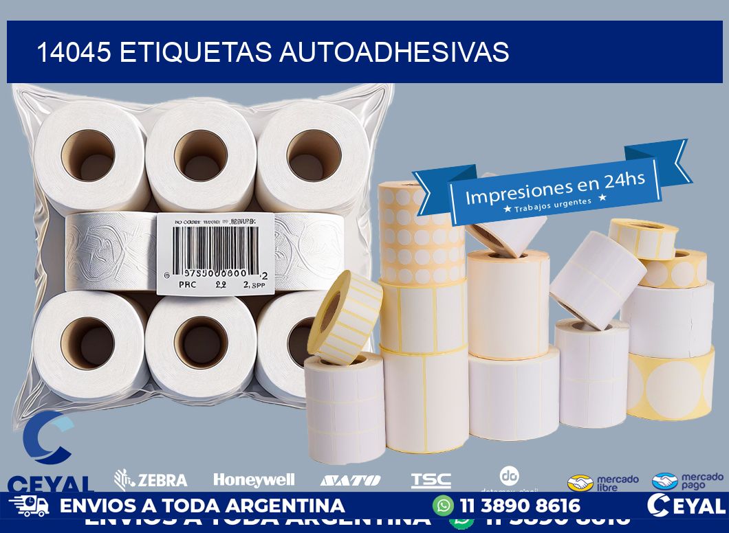 14045 ETIQUETAS AUTOADHESIVAS
